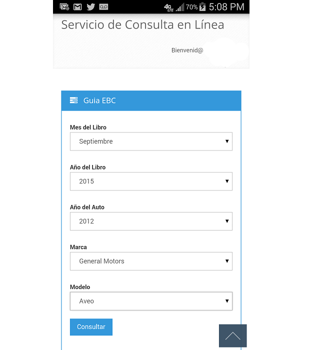 Libro Azul Versi&oacute;n Celular